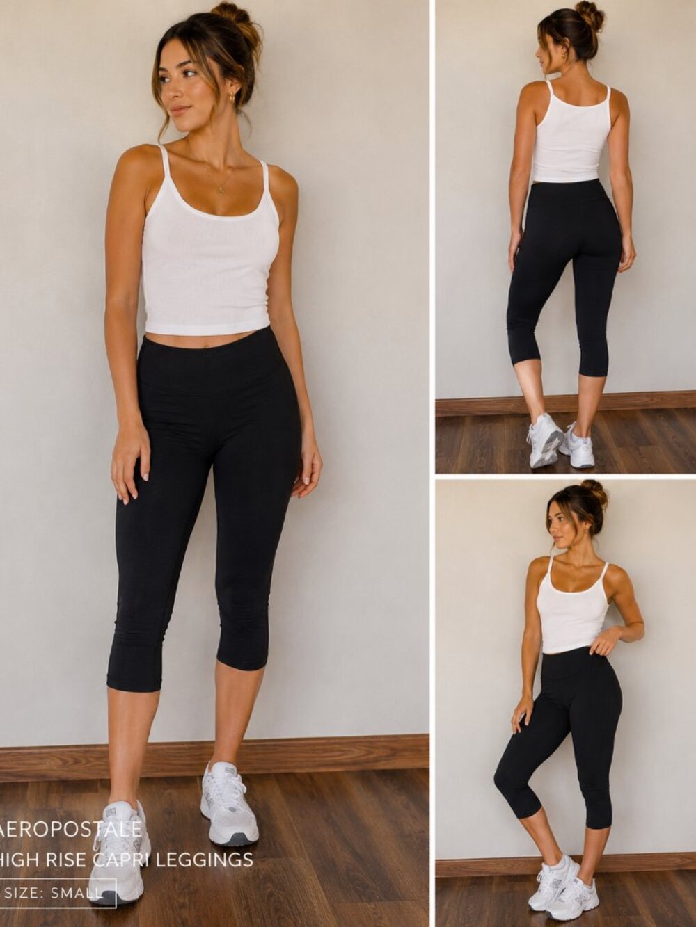NWT AEROPOSTALE HIGH-RISE CAPRI LEGGINGS